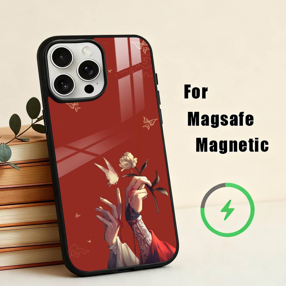 China film Heaven Officials Blessing Phone Case For iPhone17,16,15,14,13,12,11 Plus,For Magnetic Wireless Charge Cover