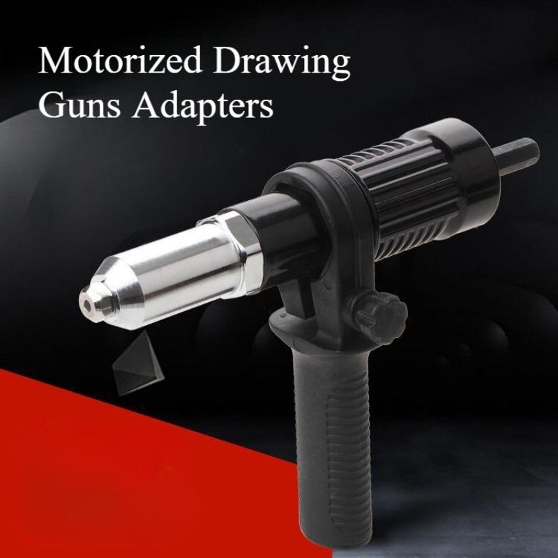 New Electric Rivet Nut Gun Machine Core Pull Accessories Cordless Riveting Drill Adapter Riveter Insert Portable Tools