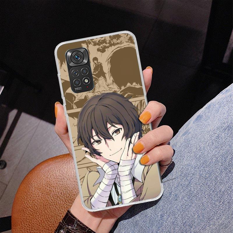 Bungo Stray Dogs Poster Anime Phone Case For Xiaomi Redmi Note 15 14 13 12S 12 11 Pro Plus 14S 11S 11E 10 10S 11T 5G Personalize