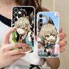 Game GI Kirara Mobile Phone Case for Samsung Galaxy S25 S24 S23 S22 S21Plus FE Ultra Clear Colorful Cover Pretty Cellphones