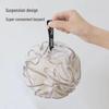 Extra Large Durable Bath Flower Ball - Soft & Non-Dispersing Bath Scrubber