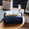 Decorative Tissue Box Wide Application Faux Leather Waterproof Detachable Napkin Case Pouch for Home