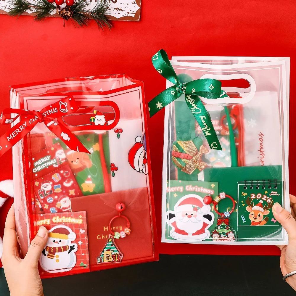 1 Set 10 Pcs Christmas Stationery Set Student Award Prizes Learning Stationery Gifts Set School Supplies