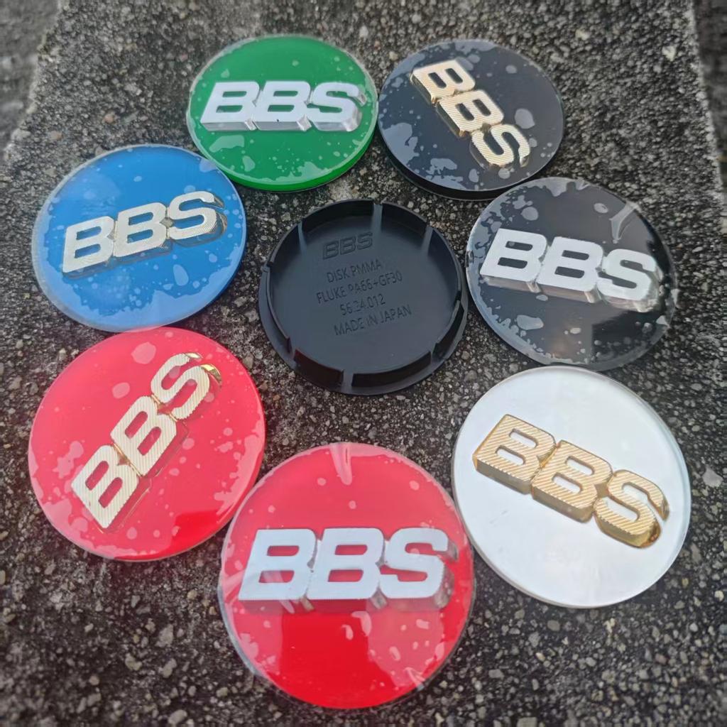 4 pezzi 56mm Adesivi Emblema BBS Coprimozzi Centrali Ruote Auto 56/51mm Copriruota Acrilico 5624012 Per BBS RF RP RG