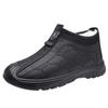 cloth shoes men's cotton shoes winter velvet warm men's shoes soft sole non-slip middle-aged and elderly father