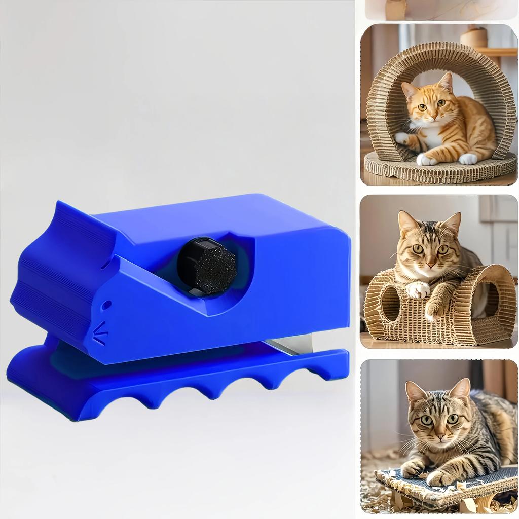 New Multi-Functional DIY Cardboard Cutting Tool, Manual Paper Cutter With Sharp Edge for Crafting Cat Scratchers And Pet Boxes