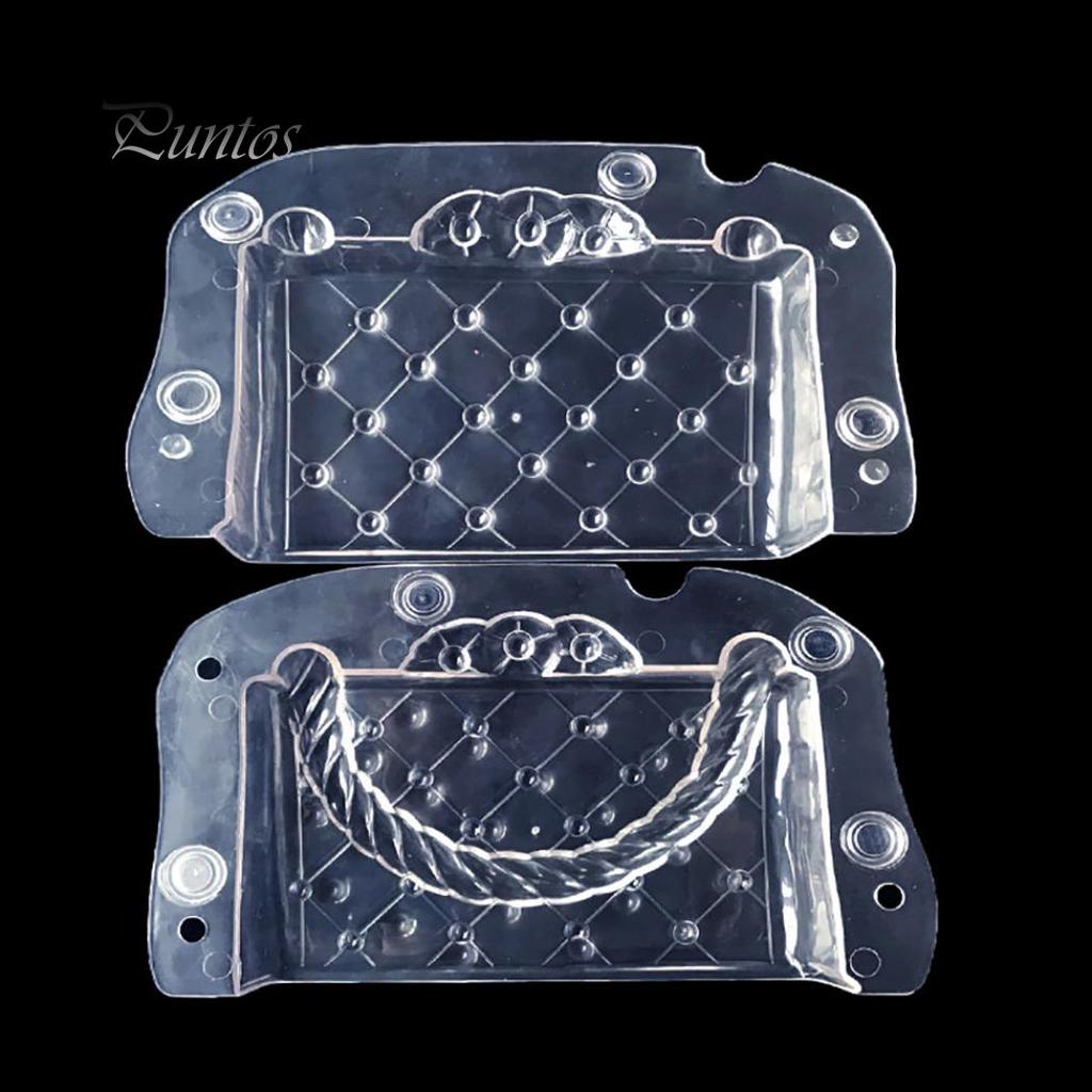 Creative 3D Lady Handbag Chocolate Mold Candy Jelly DIY Baking