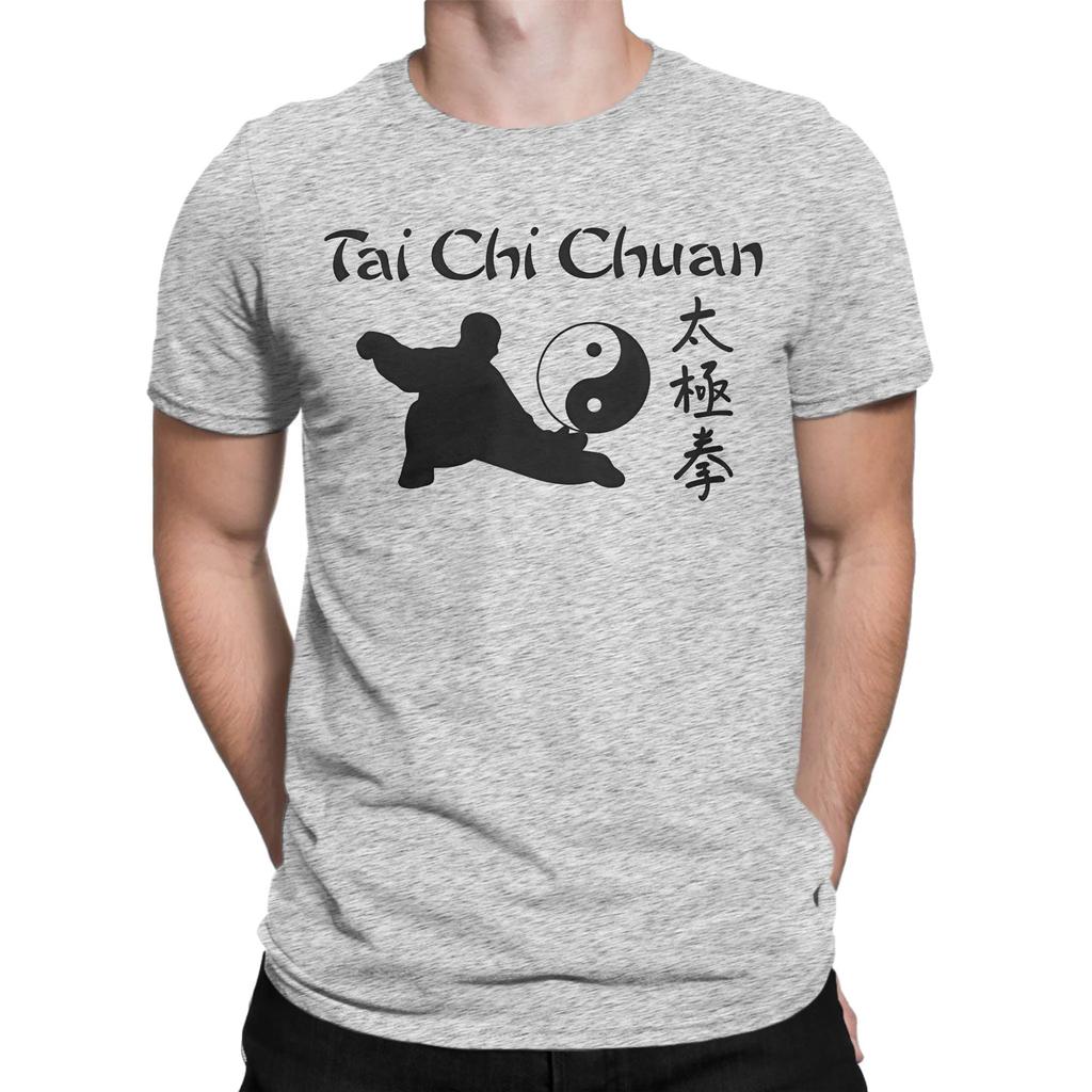 Tai Chi Chuan Tshirt Summer Cotton Tshirts For Unisex Harajuku Pattern Tee Shirt Shortsleeve Y2k Basic Clothing