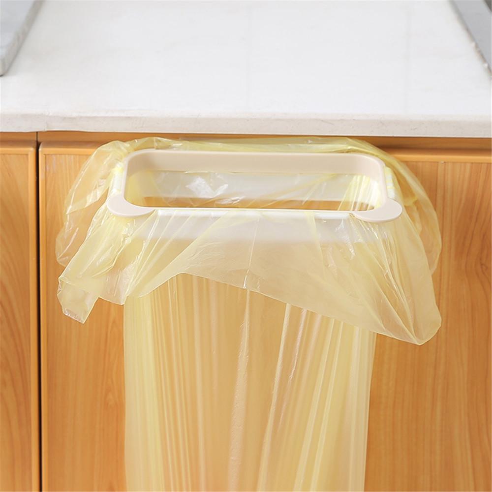 Hanging Garbage Bag Holder Kitchen Cupboard Stand Trash Storage Rack