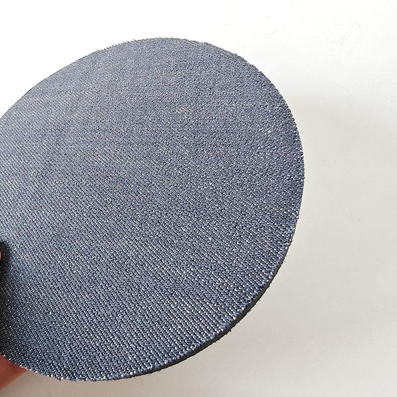 Disco lucidante per denim da 6 pollici senza carteggiatura per la rimozione della buccia d'arancia dalla superficie della vernice dell'auto; vassoio in denim per lucidatura a flusso e ceratura