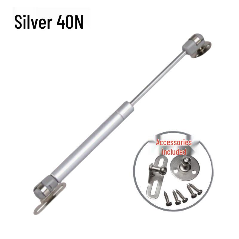 Black Hydraulic Pneumatic Gas Spring Support Rod for Cabinet Doors and Meter Boxes