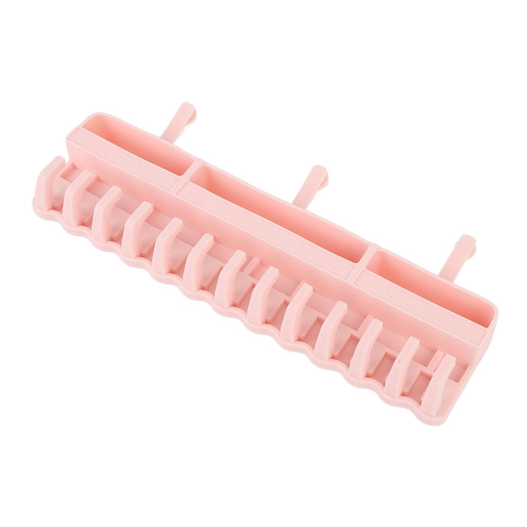 Hair Extension Holder for Styling Silicone Hanging Wig Stand 13 Hooks Suction Cup Wall Mounted Braid