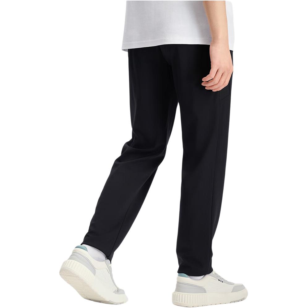 Fila Heritage Fashion Simple Basic Straight Casual Pants Men Bottoms Black F11M438602F-BK