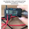 Heat Resistant Multimeter Test Leads  with PVC Insulation Multimeter Probes Leads  with Tip Pair for Stable Measurements