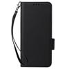 For Xiaomi 15T Case Litchi Texture Wallet Leather Phone Cover with Wrist Strap