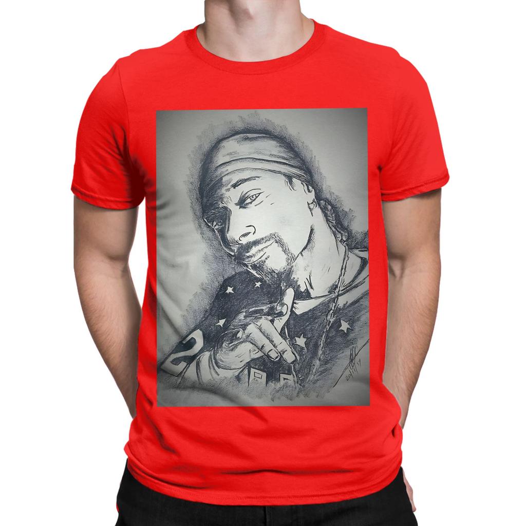Snoopy Funny 100 Cotton TShirt snoop dogg Tees Tops For Unisex