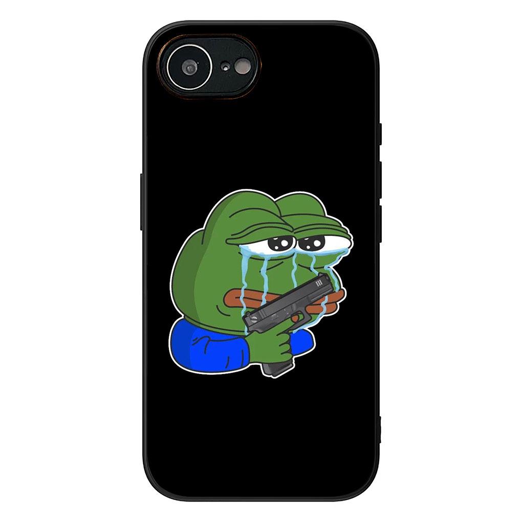 Sad Frog Pepe Funny Cute Phone Cover for Samsung Galaxy A05 A06 A14 A50 A51 A52 A12 A13 A23 A70 A07 A25 A26 M53 A56 Soft Case