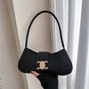 Trendy Street Style Pu Shoulder Bag Candy Color Crossbody Bag For Women 2023 Winter
