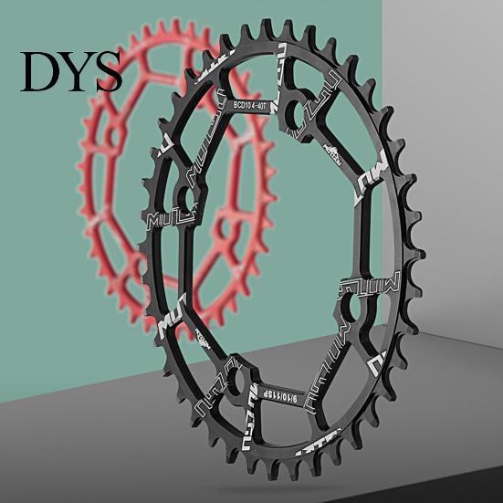 Fahrrad Kettenblatt 40T/42T/44T/46T/48T/50T/52T Metall Kettenblatt Anodisierung Hohe Festigkeit 104BCD Positiv Negativ Zahn Zubehör Radfahren