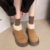 2025 new thick-soled heightening snow boots women's versatile winter casual velvet thickened non-slip warm cotton shoes women
