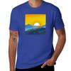 AroAce Pride Sunrise Landscape T-Shirt shirts graphic tees kawaii clothes cute clothes vintage slim fit t shirts for men