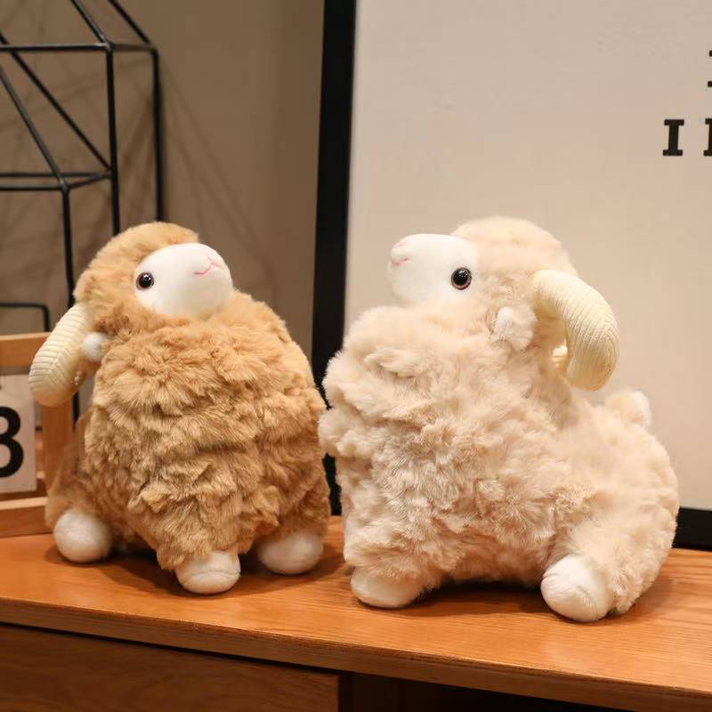Neueste Dodo Lamm-Puppe Kawaii Stofftier Plüschtier Handgemachte Puppe Cartoon Anime Niedlich Kindergeburtstagsgeschenk Puppe Weihnachten