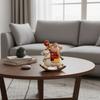 Resin 2026 Horse Year Figurines Year of The Horse Chinese Style God of Wealth Figurine Blessing Mascot Rocking Horse Ornament