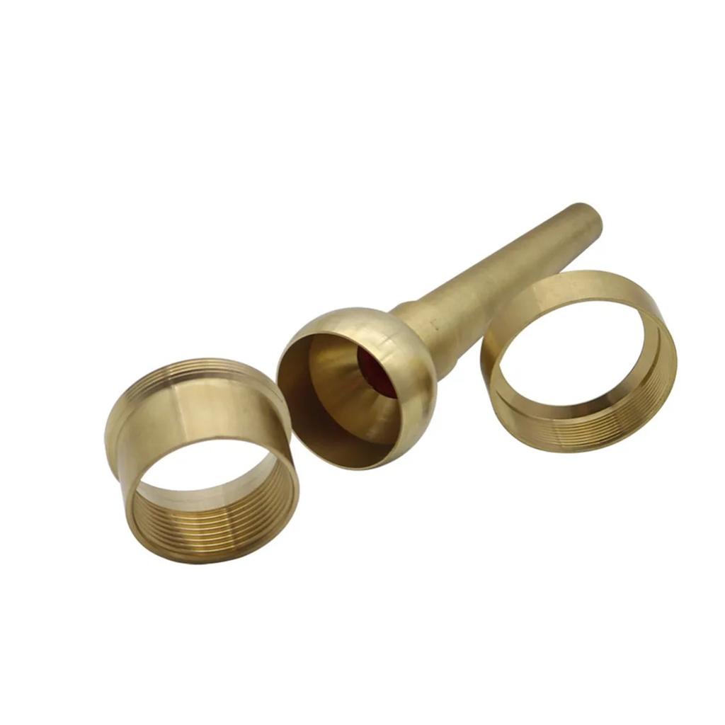 Adjustable Brass Straight Jet Fountain Nozzle 1/2" 3/4" 1" 1.5" Universal Sprinkler Garden Yard Landscape Water Column Ornaments