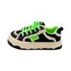 Fashion Color Match Platform Sneakers for Women 2024 New Designer PU Leather Raw Edge Sports Student Shoes Zapatos De Mujer