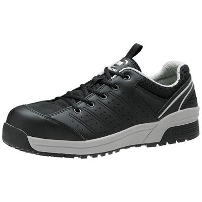 Unisex Toe Cap Sneakers MPN301 Black [Midori Anzen] [Work Plus] 27.5cm