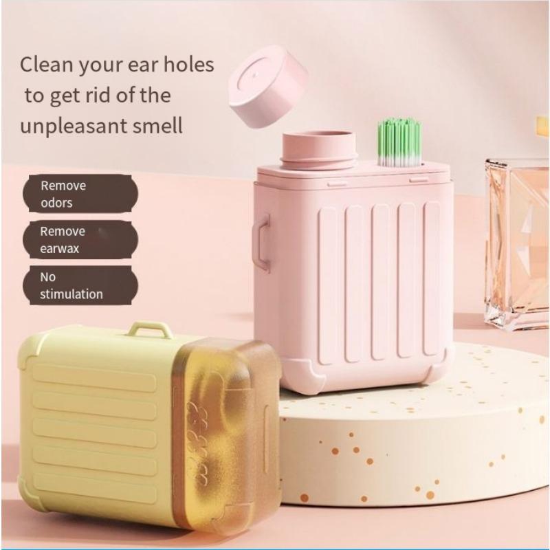 1PACK suitcase, ear hole cleaning, earphone cleaning, ear hole cleaning, anti-blocking, odor removal, ear washing artifact