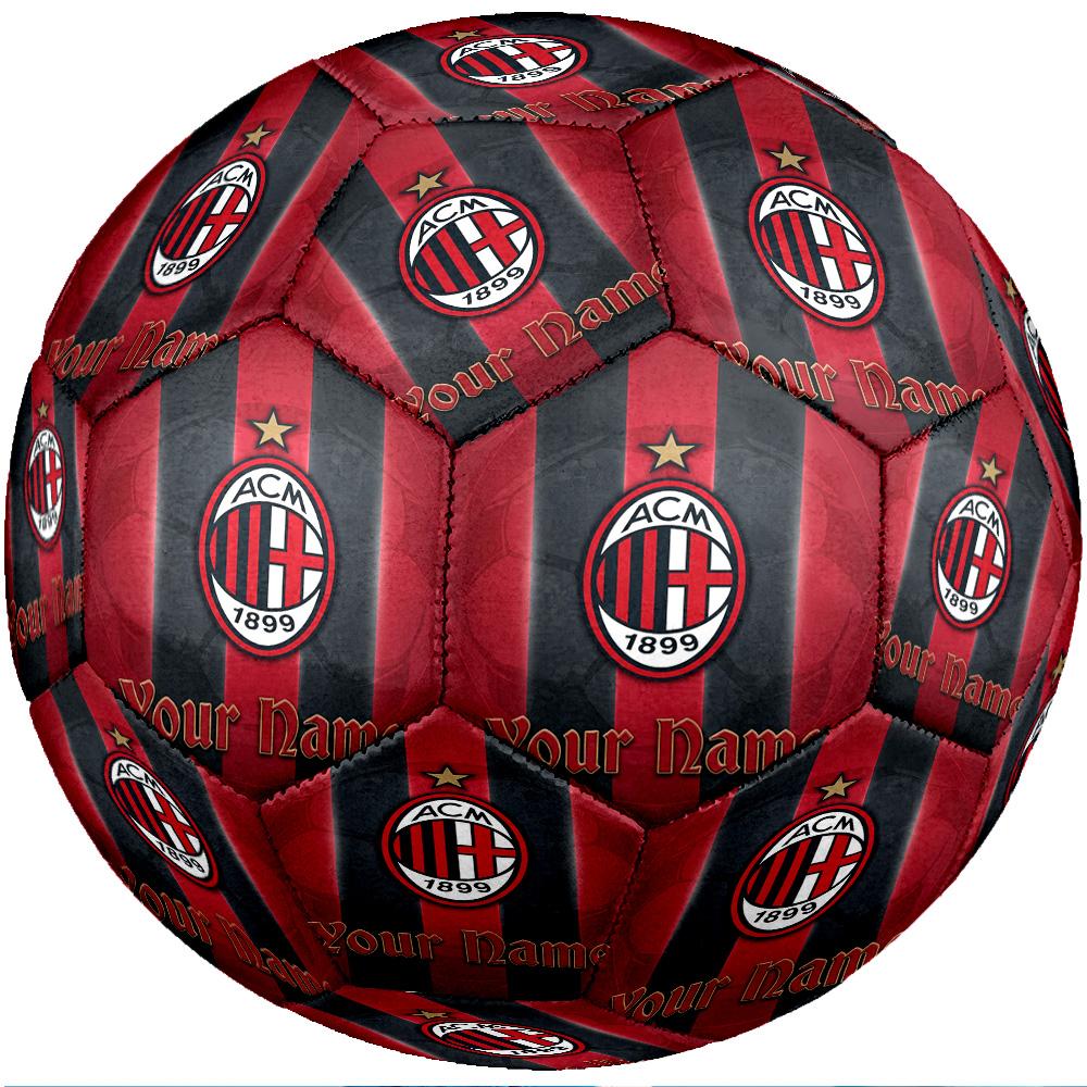 AC Milan Fashion Size 5 Football Wearproof Non‑Slip Soccer Ball For Sports Training Entertainment Use