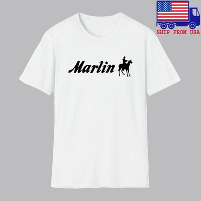 Marlin Guns Armas de Fuego Hombres#039;s Camiseta Unisex Talla S5XL