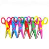 2/3/4Pcs/Set Scissors Wavy Pattern Paper Cutter Diy Handmade Tools Paper Craft Card Photo Scissors Kids Gifts Office Supplies