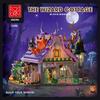 031059 Witch's Cottage Halloween Magic Series Type Creative Bricks Decoraiton Toys For Children Adult Gifts Static Boy's Gift