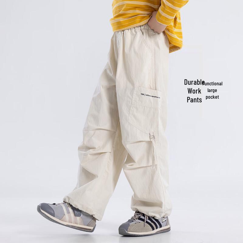 Boys' Thin Casual Cargo Pants