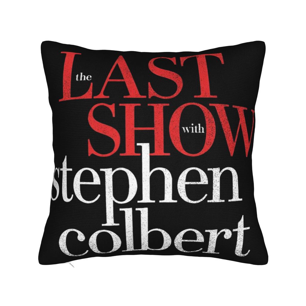 Federe Cuscino Decorative Stephen Colbert The Late Show Accessori Cuscino da Arredo per la Casa Copricuscino con Zip Varie Misure