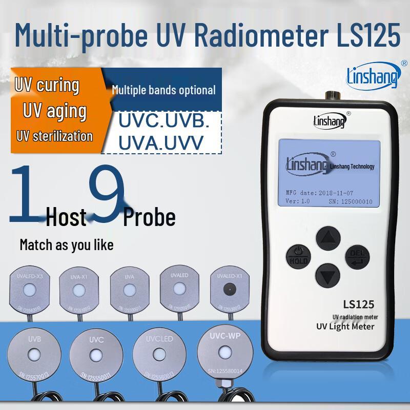 Linshang LS125 UV Intensity Meter (CN version)