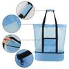 Outdoor Travel Picnic Bag, Beach Thermal Insulation And Fresh-keeping Ice Bag, Mesh Beach Bag, Creative Multi-functional Ice Bag