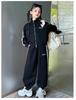 Autumn 2025 Stylish Korean Sporty Two-Piece Set for Teen Girls