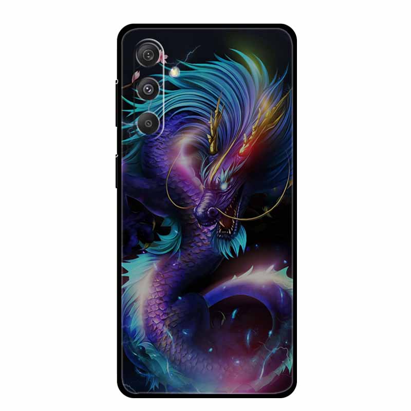 For Samsung Galaxy S24 Plus Ultra Phone Case Cover Silicone Soft Back Case for Samsung Galaxy S 24 5G Funda Dinosaur Lion Animal
