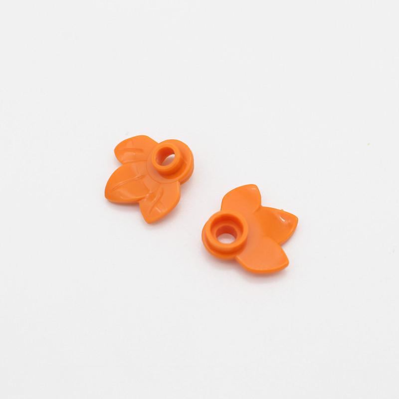 100pcs MOC 32607 Plant Plate Round 1x1 Leaves Pumpkin Tree DIY Enlighten Building Bricks Compatible Children Diy Bricks Toy