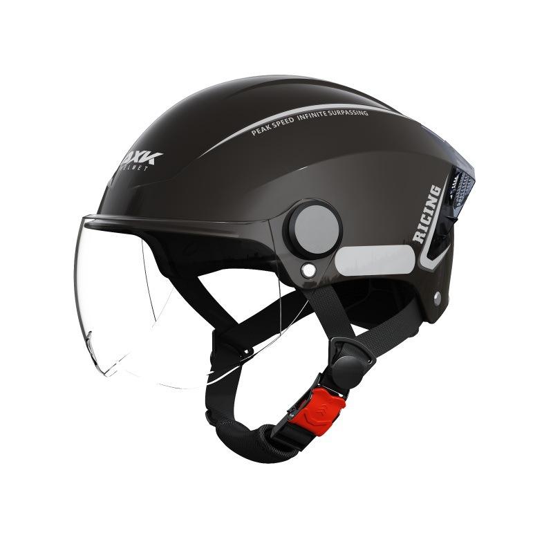 3C Certified Electric Vehicle Helmet for Men, Sun Protection, Summer Motorcycle Helmet for Women, Half Helmet, Suitable for All Seasons, New National