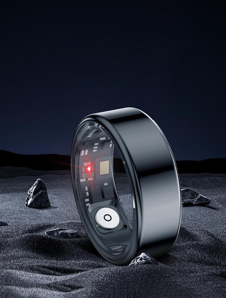 M95 Smart Ring: Heart Rate, Blood Oxygen, Sleep & Stress Monitoring, Health Exercise, Step Tracking.