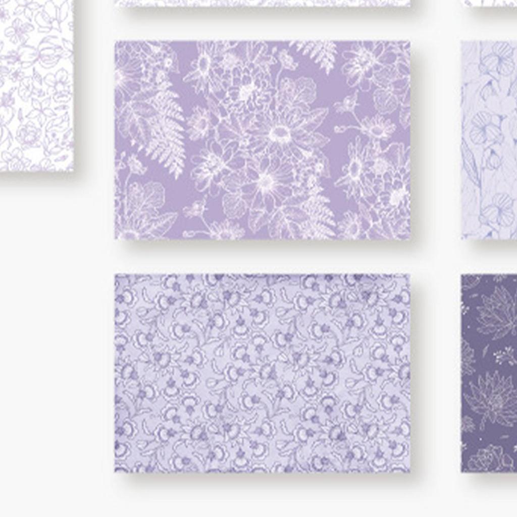 40 Sheets Scrapbook Material Paper DIY Innovative Exquisite Vintage Decorative Material Paper for DIY Art Craft