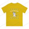 Cotton Unisex Tshirt Jewnicorn Jewish Unicorn Hanukkah Gift Deck Ugly Christmas Sweater Short Sleeve Tshirts Street Short Sleeve