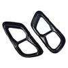 For BMW X5 X6 X7 Tail Pipe Mask G05 G06 G07 Stainless Steel Exhaust Pipe Tail Pipe M60i Muffler Tip Nozzle