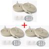 1Pair/3Pair NEW Round Snap Lock Shoelaces Without Ties Kids Flat Elastic Shoe Laces Adult Quick Shoelace Shoe Accessories