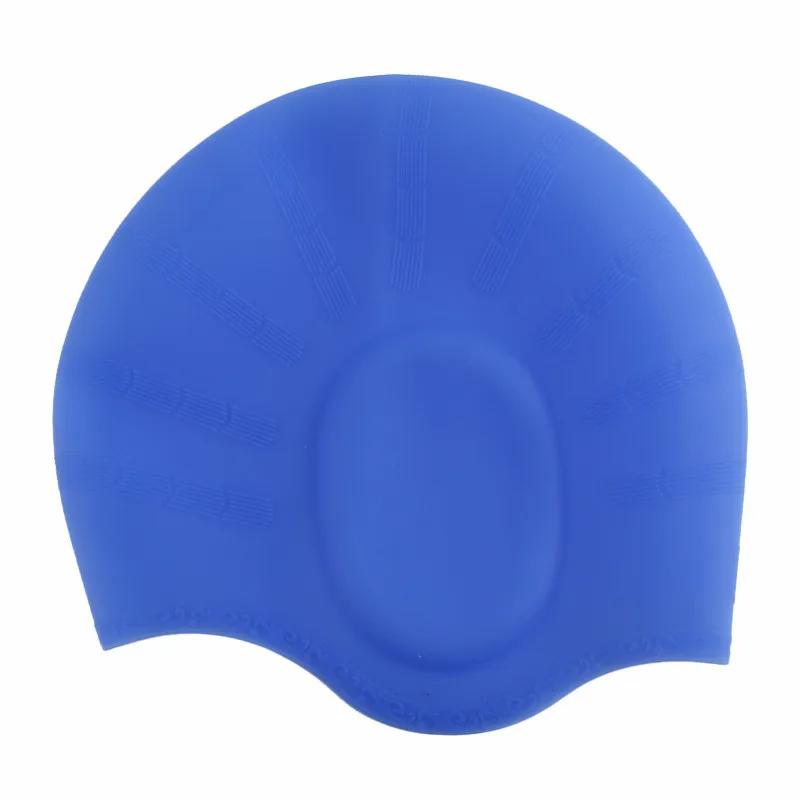 KAWAN Swimming Caps Men Women Long Hair Ear Protect Adults Silicone Swimming Caps High Elastic Waterproof Diving Bathing Hats