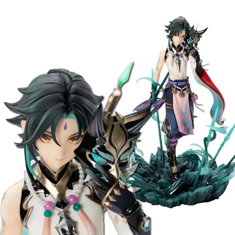 Anime Figur Genshin Impact Xiao Wachsamer Yaksha Genshin Impact Klee Action Figur Paimon Qiqi Figur Sammlerpuppe Spielzeug